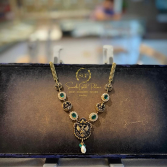 Nritya Lakshmi Antique Pendant Necklace