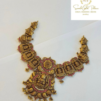 Padmavati Antique Lakshmi Necklace